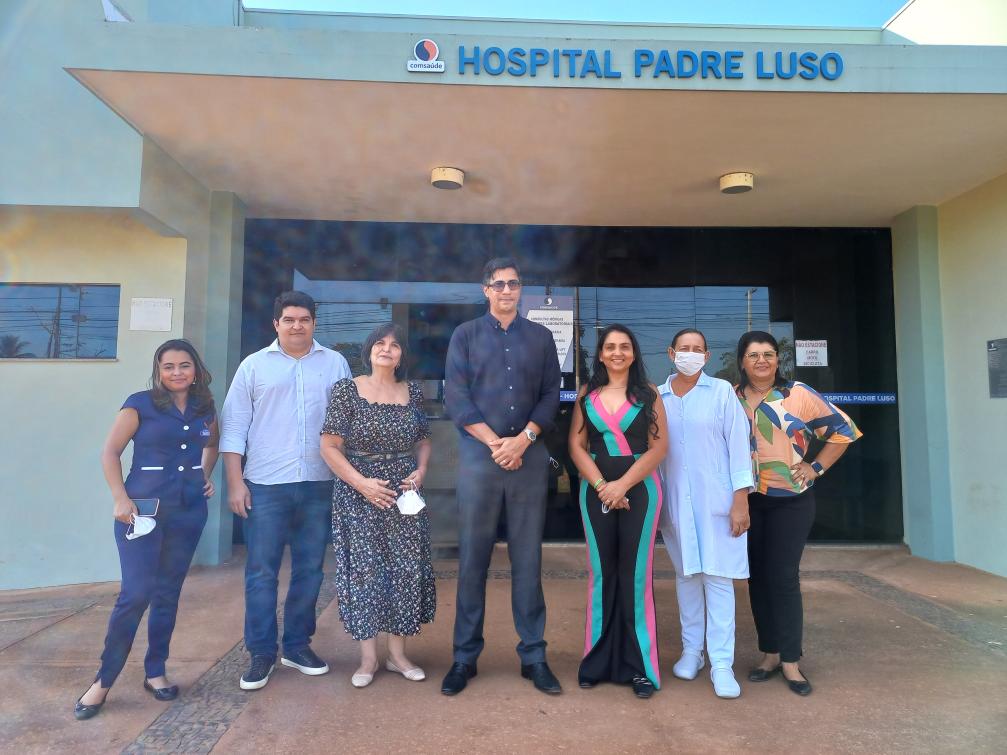 Deputada Vanda articula junto ao Governo do Estado parceria para cirurgias no Hospital Padre Luso. 