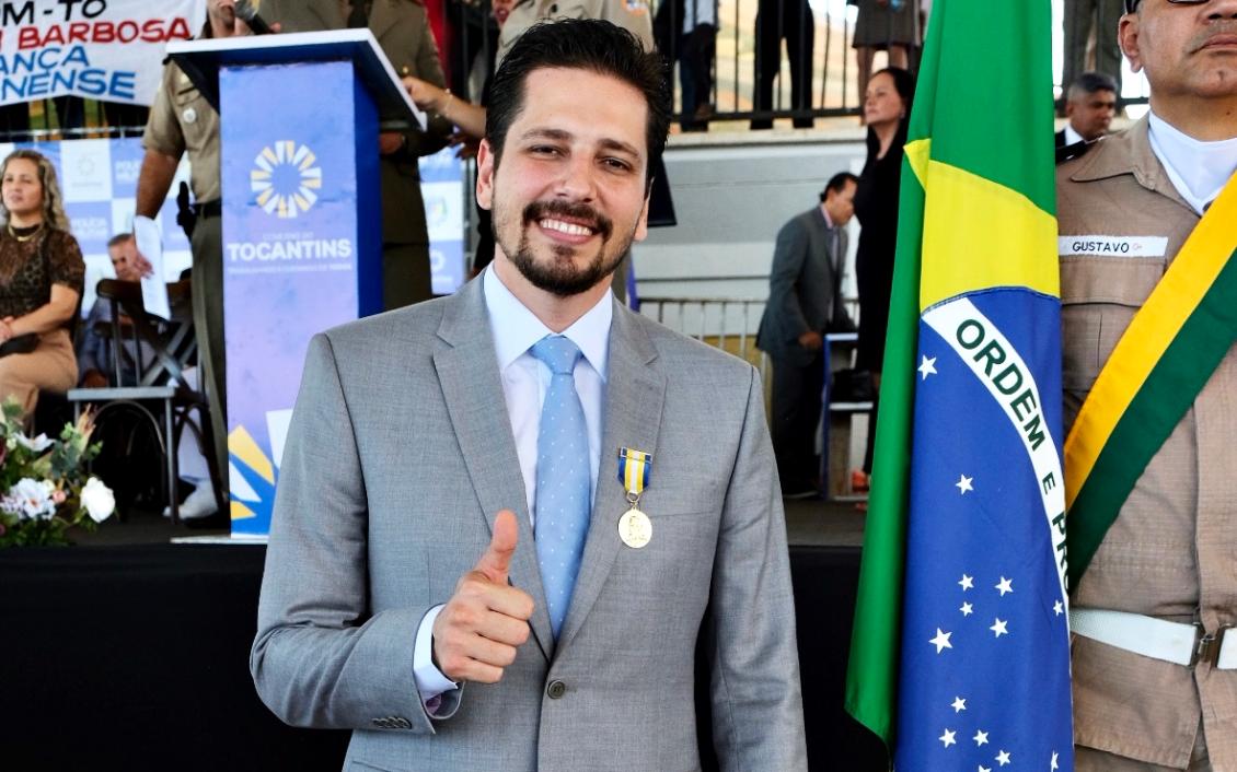 Parceiro da PM tocantinense, o deputado Olyntho Neto (Republicanos) é autor da PEC que garantiu a re