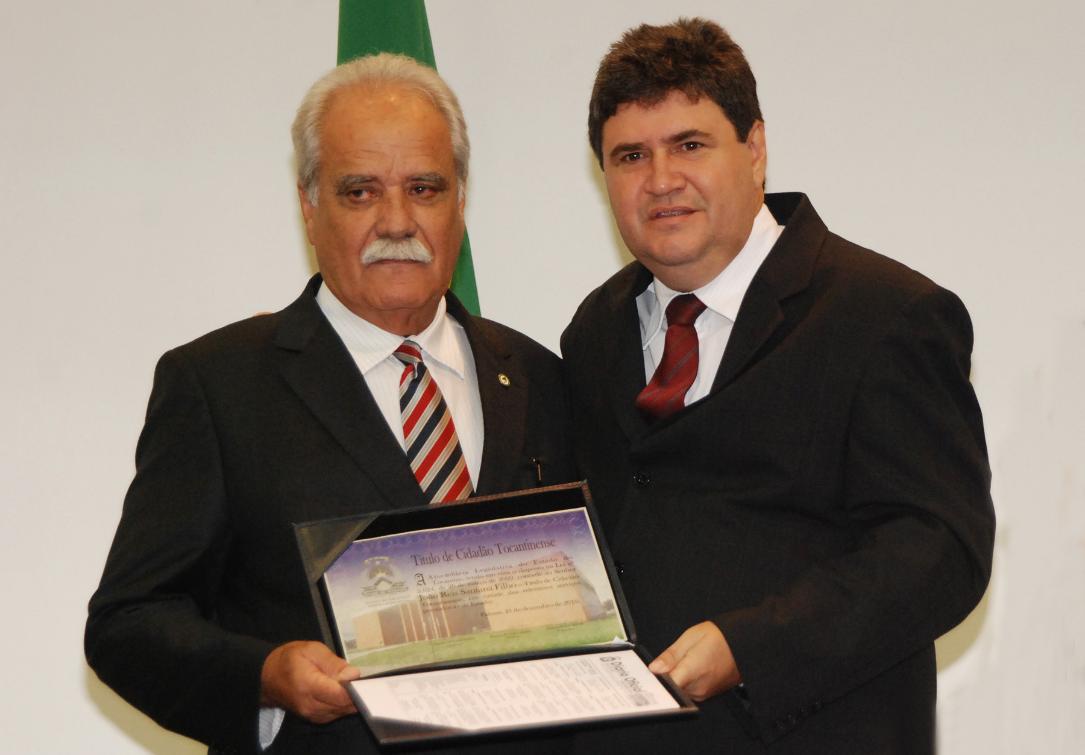 Ministro João Reis Santana Filho - Recebe Titulo