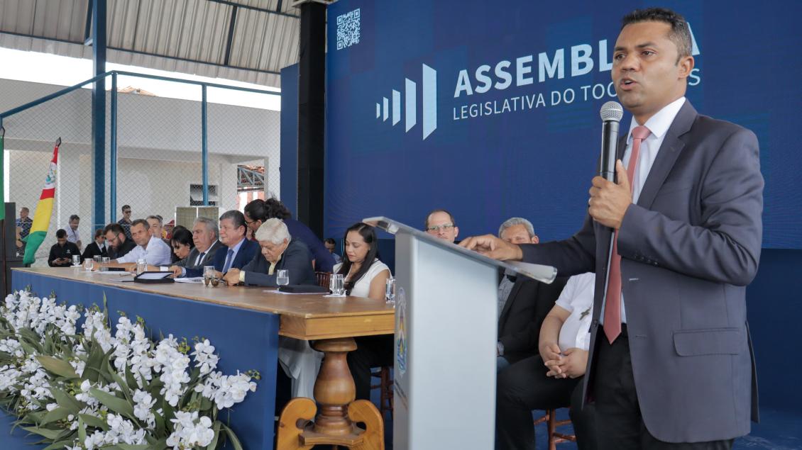 Deputado Moisemar Marinho em Miracema