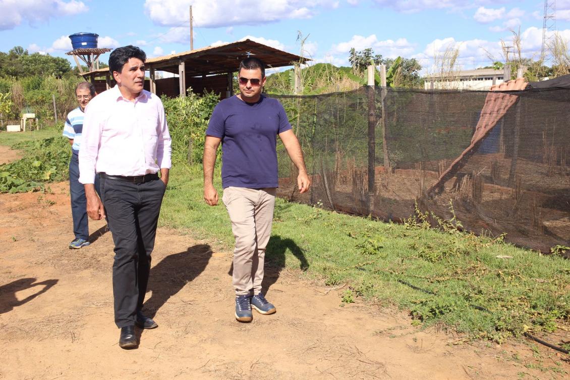 Deputado Estadual Professor Júnior Geo em visita a UFT.