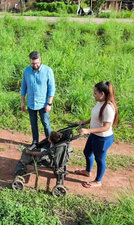 Mantoan em recente visita à Santa Tereza do Tocantins Mantoan em recente visita à Santa Tereza do Tocantins
