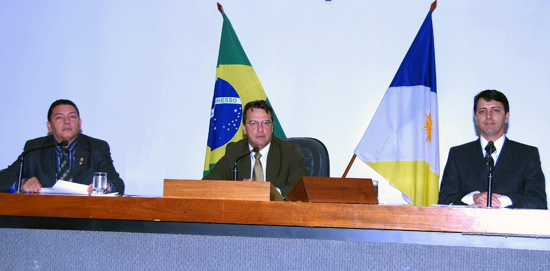 Mesa Diretora da manhã desta quarta-feira
