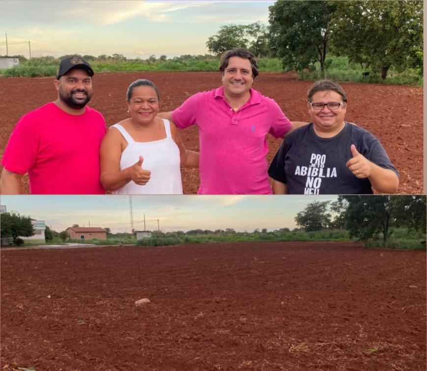 Deputado Eduardo Fortes anuncia ampliação do projeto Horta Comunitária