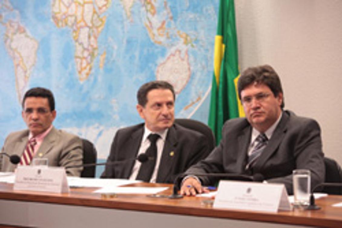 Da dir/esq Júnior Coimbra, Mozarildo e Mecias Da dir/esq Júnior Coimbra, Mozarildo e Mecias