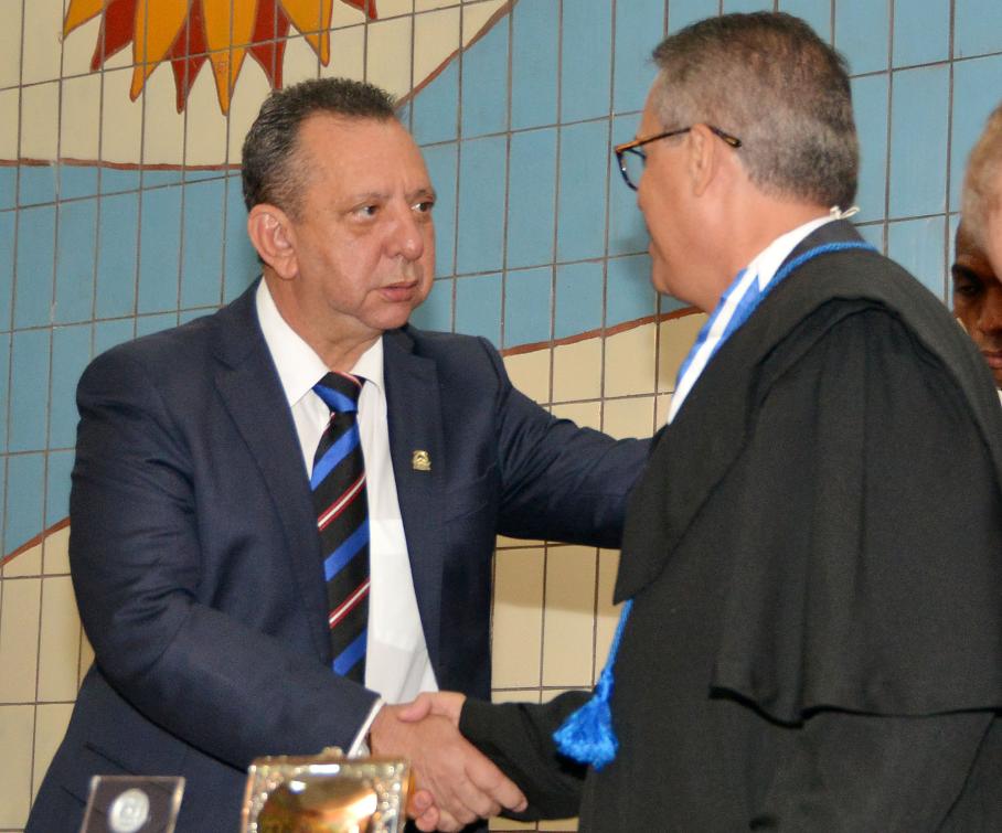 Governador Mauro Carlesse também prestigiou solenidade Governador Mauro Carlesse também prestigiou solenidade