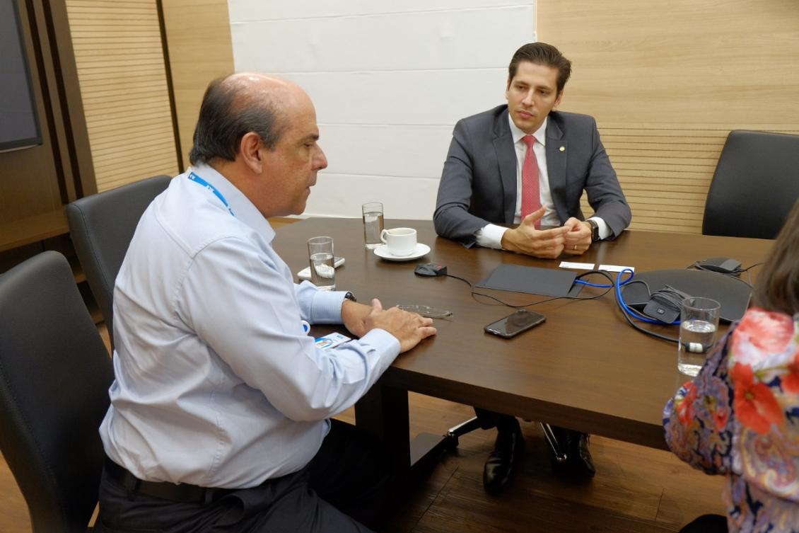 Deputado Olyntho reúne com diretoria da BRK para ouvir explicação sobre Nova Estação de Tratamento d Deputado Olyntho reúne com diretoria da BRK para ouvir explicação sobre Nova Estação de Tratamento d