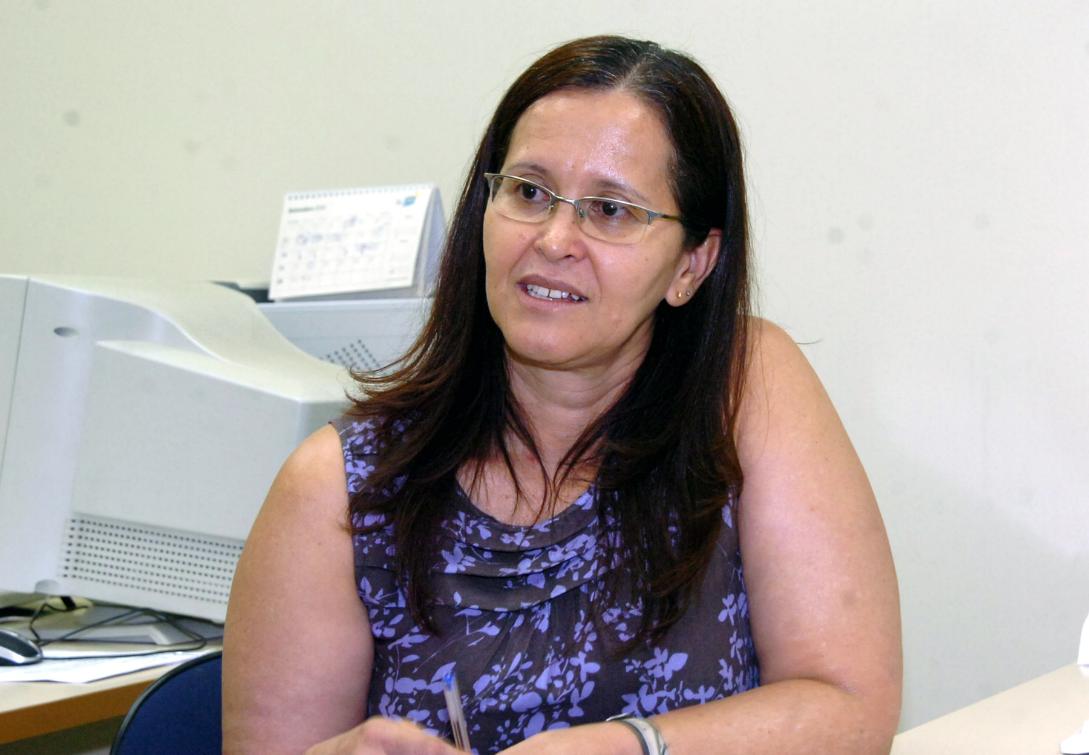 Leuza Maria Borges, secretária do pólo