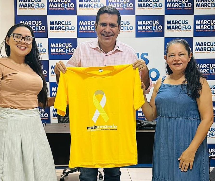 Neste mês, o deputado recebeu em seu gabinete representantes do Detran de Araguaína