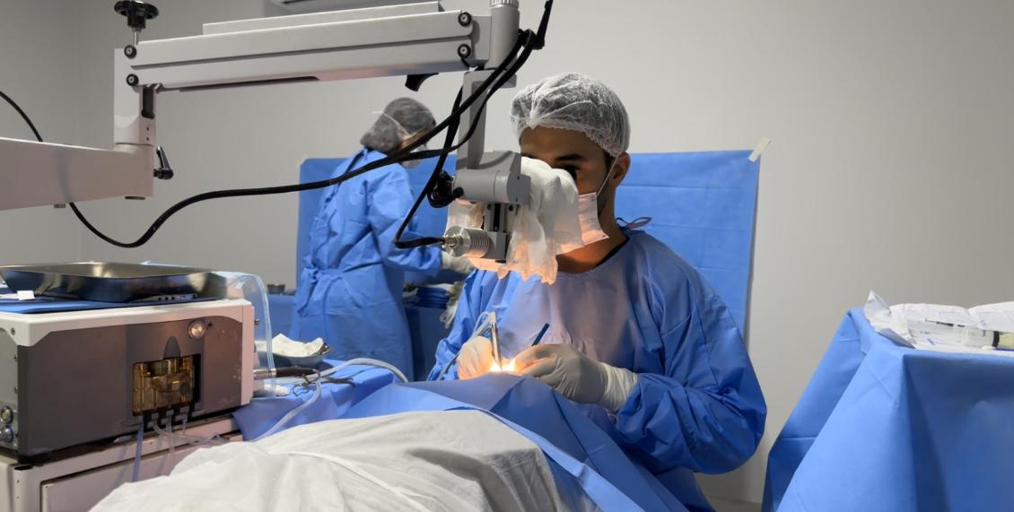 O deputado Luciano Oliveira destina 700 mil reais para cirurgias oculares
