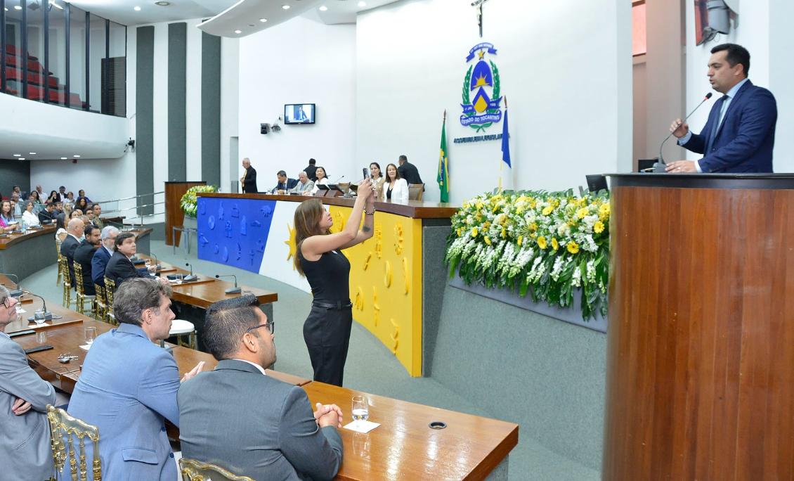 Homenagem foi proposta pelo deputado Gutierres Torquato (na tribuna)