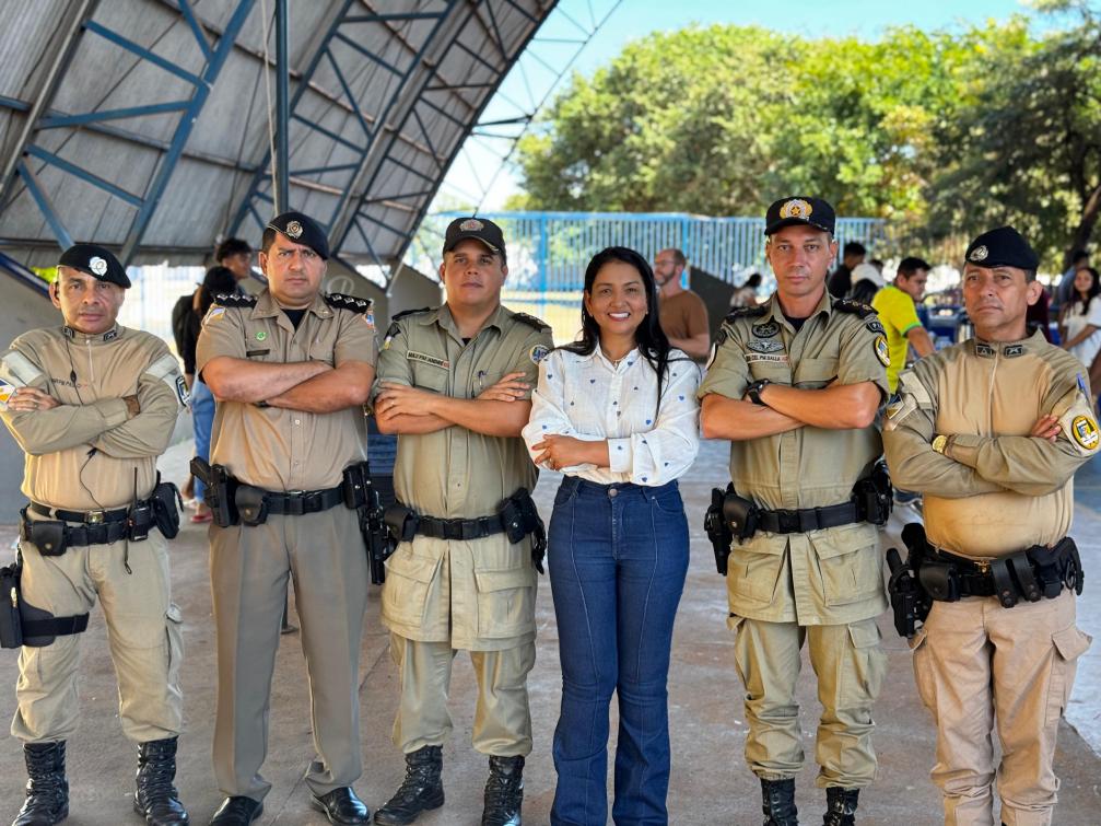 Deputada Vanda anunciou destinação de recurso para o 6° BPM da capital.
