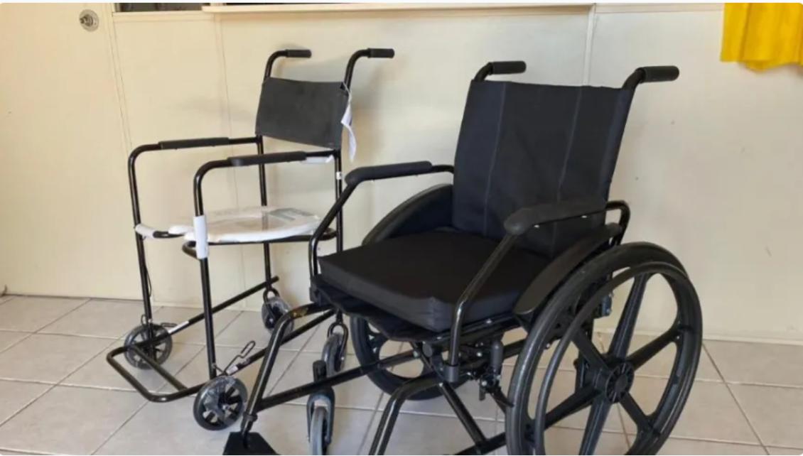 Claudia celebra criação do banco de cadeira de rodas 