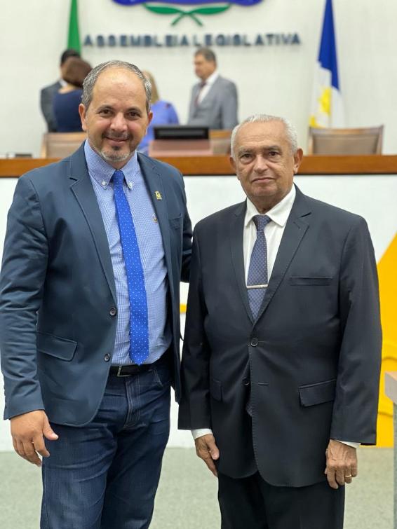 Deputado Wiston Gomes e Pastor José Ribamar