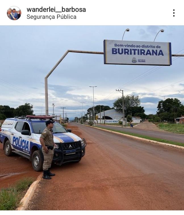 Foto publicada no perfil oficial do governador Wanderlei Barbosa. 
