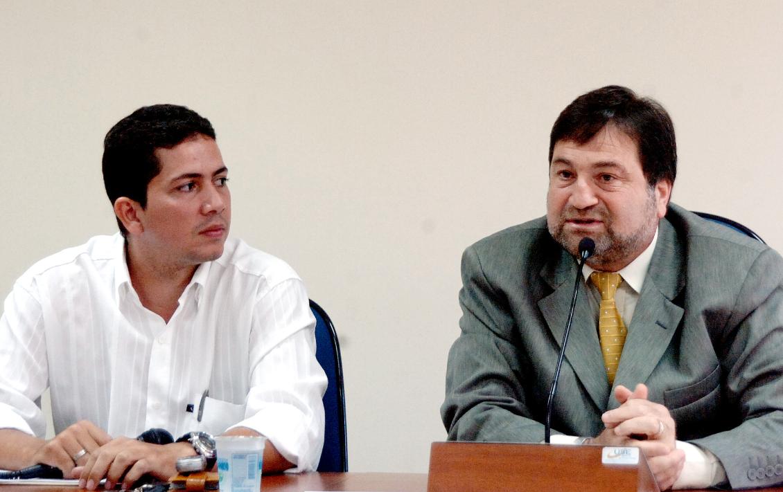 Mário Rubem durante depoimento à CPI Mário Rubem durante depoimento à CPI
