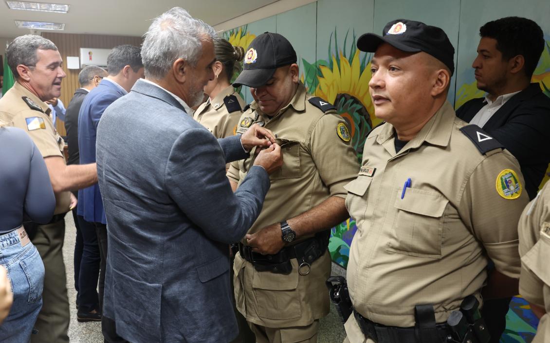 Amélio destacou a atuação dos policiais na Assembleia Legislativa