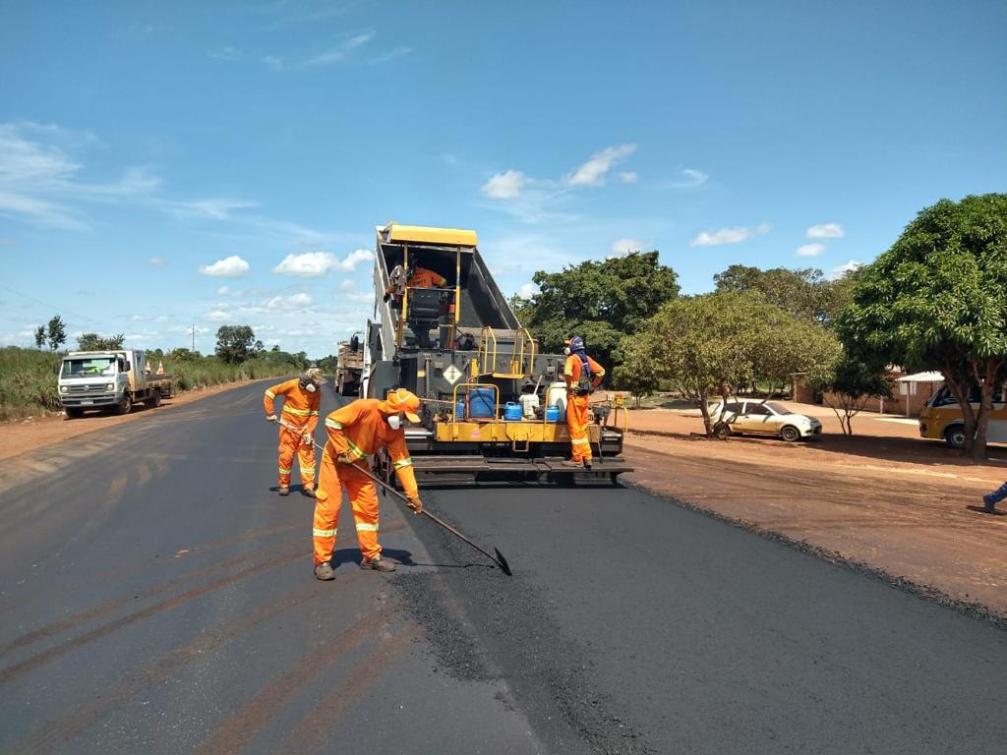 construção de cinco ondulações transversais em Ponte Alta do Bom Jesus