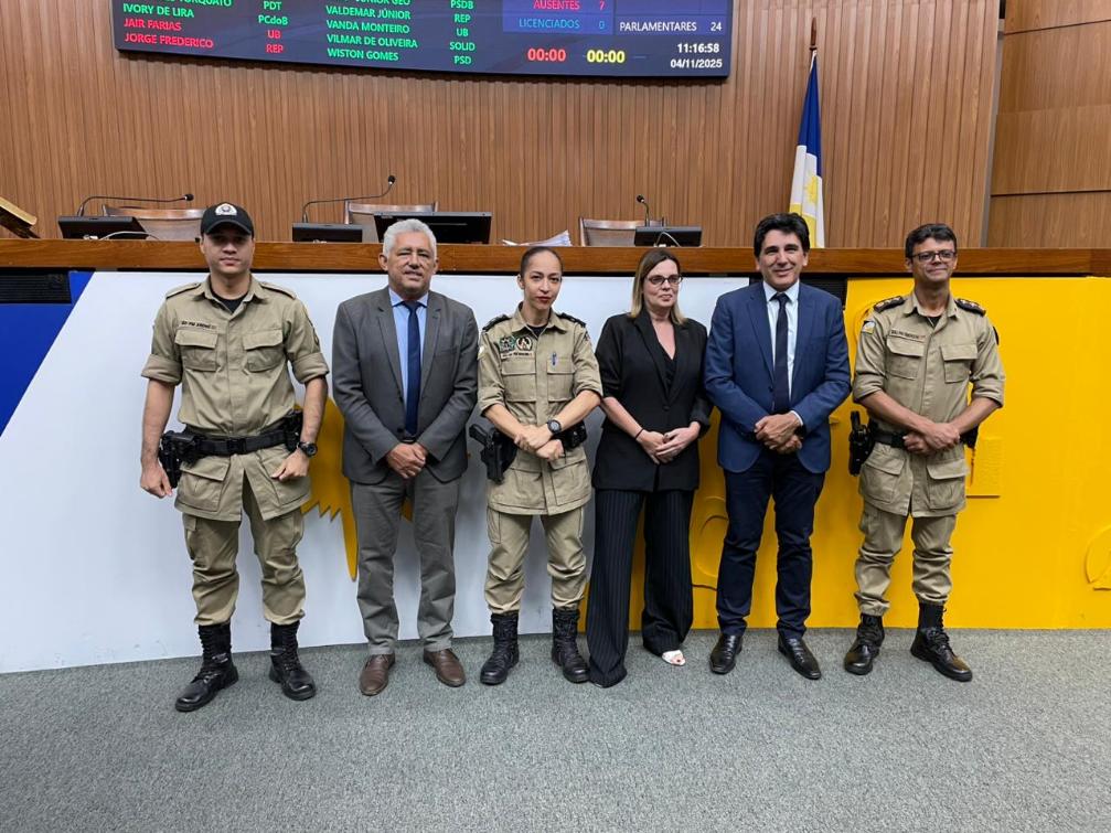 O deputado Cleiton Cardoso anunciou apoio para a construção do novo quartel de Porto Nacional 