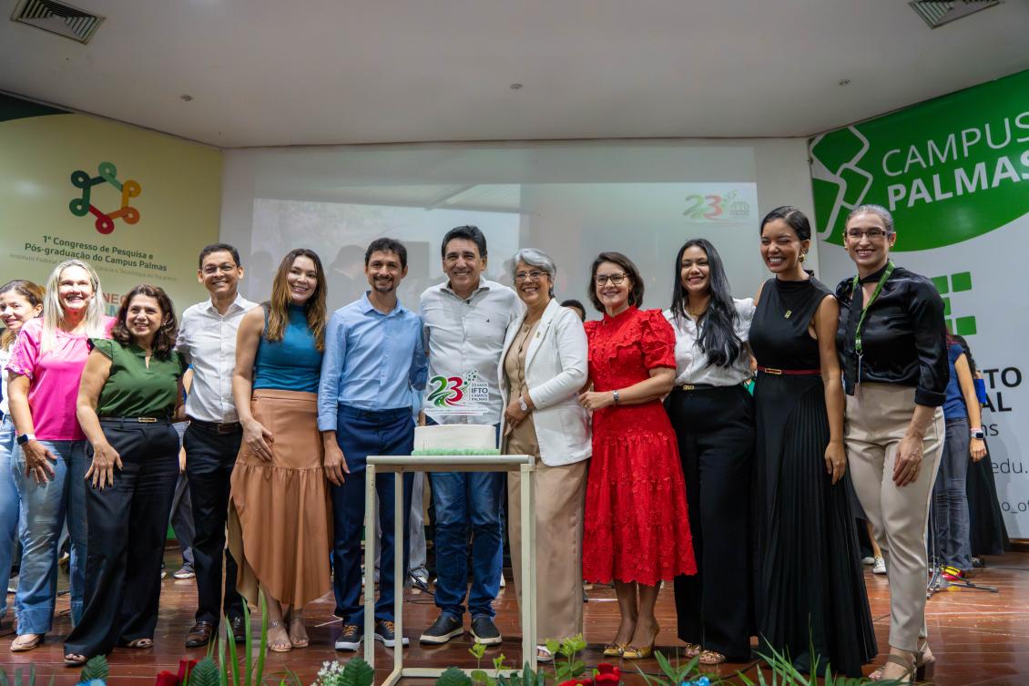 Júnior Geo prestigia celebração de 23 anos do IFTO Campus Palmas
