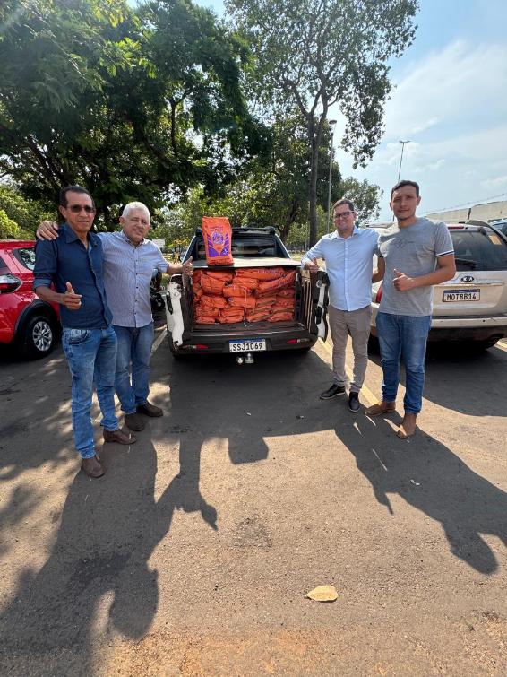 A ação integra o compromisso do deputado Cleiton Cardoso com o fortalecimento da agricultura familia