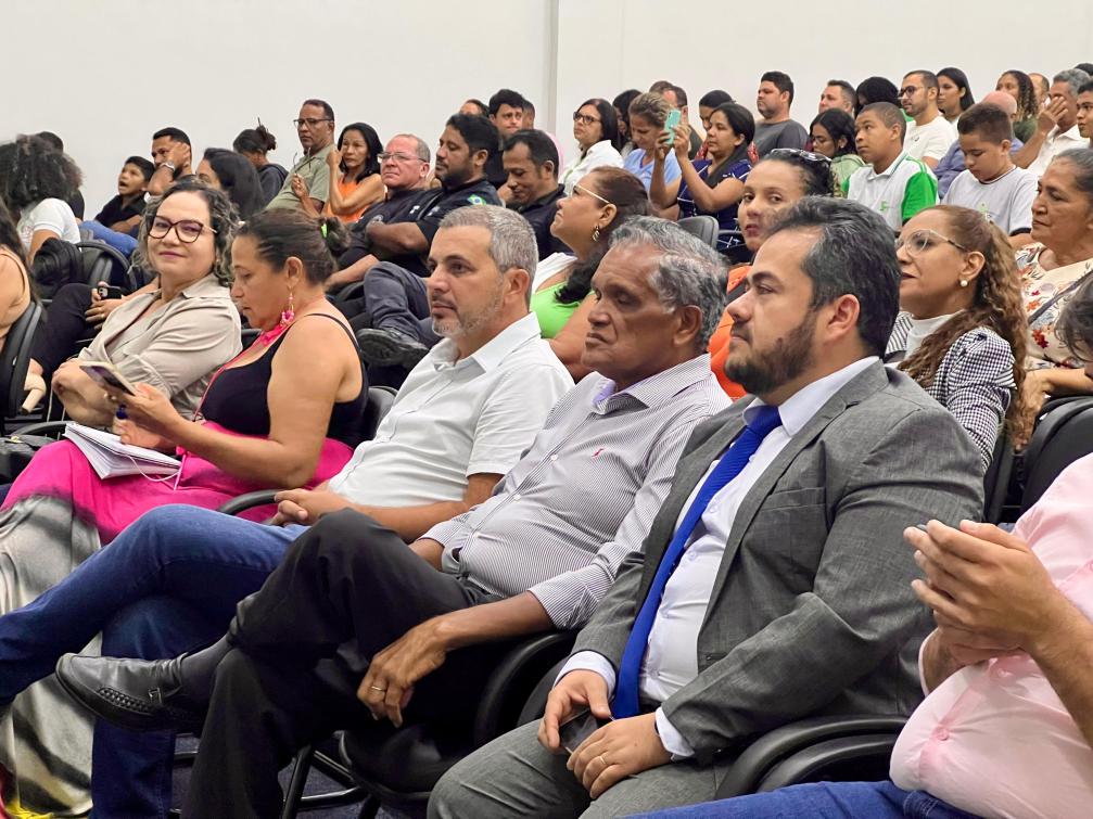 Deputado Wiston Gomes durante evento