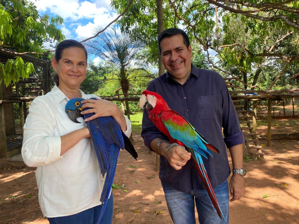 O Instituto Cerrado é o único na região norte de acolhimento e reabilitação de animais silvestres O Instituto Cerrado é o único na região norte de acolhimento e reabilitação de animais silvestres