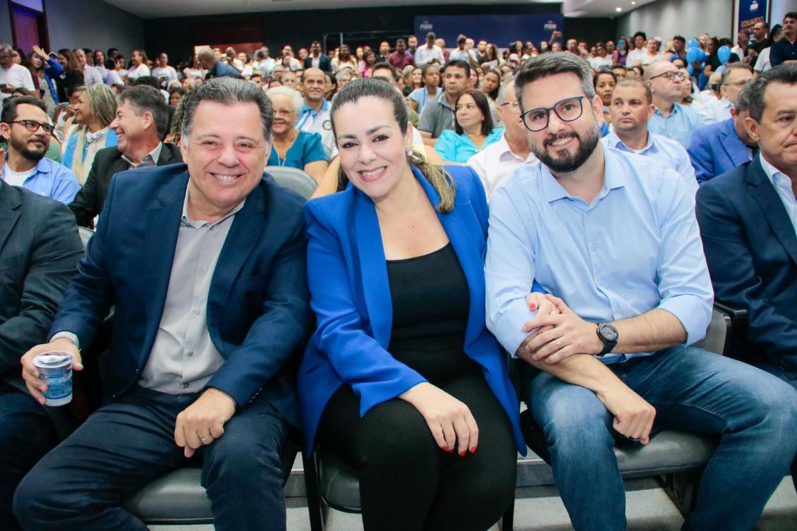 Marconi durante evento no auditório da Aleto Marconi durante evento no auditório da Aleto