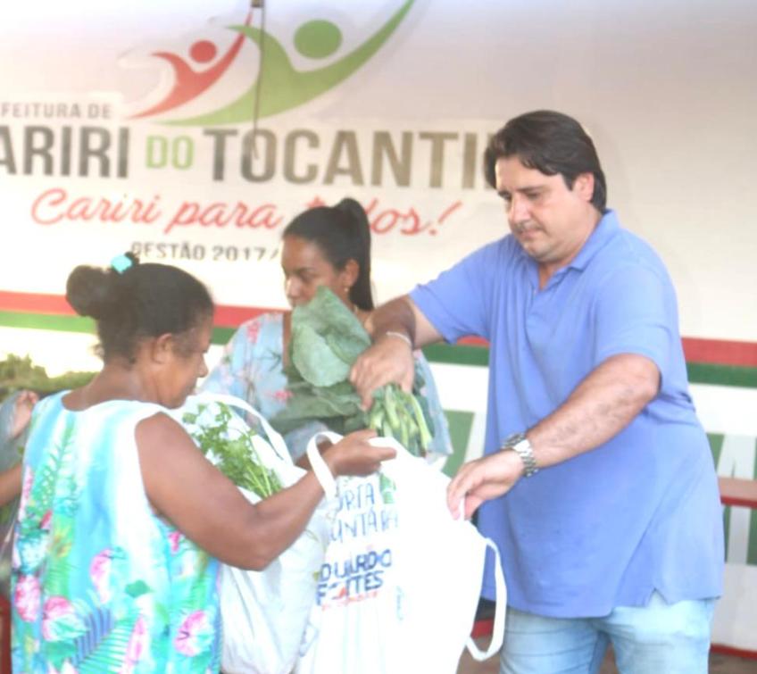 180 famílias de Cariri do Tocantins foram atendidas