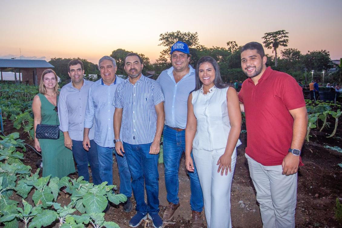 Wanderlei Barbosa e Laurez Moreira parabenizam dep. Eduardo Fortes pelo projeto Horta Comunitária