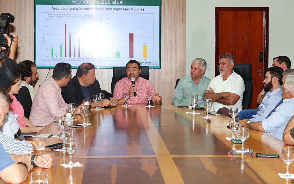 De acordo com o governador, o estímulo à produção agrícola deve respeitar as leis ambientais