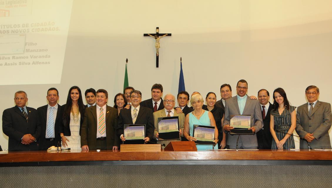 Homenageados com Deputados