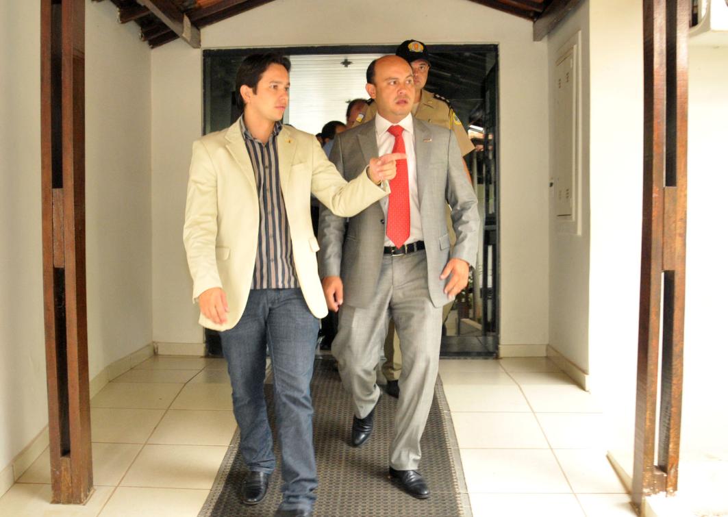 Deputados em visita à ATM