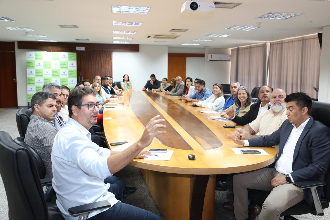 Sistema foi apresentado aos chefes de gabinete e ao diretor-geral, Irisfran de Sousa Pereira