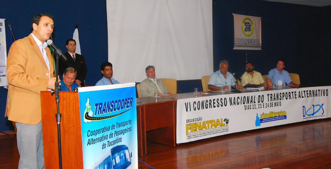 Presidente discursa no encerramento do evento Presidente discursa no encerramento do evento