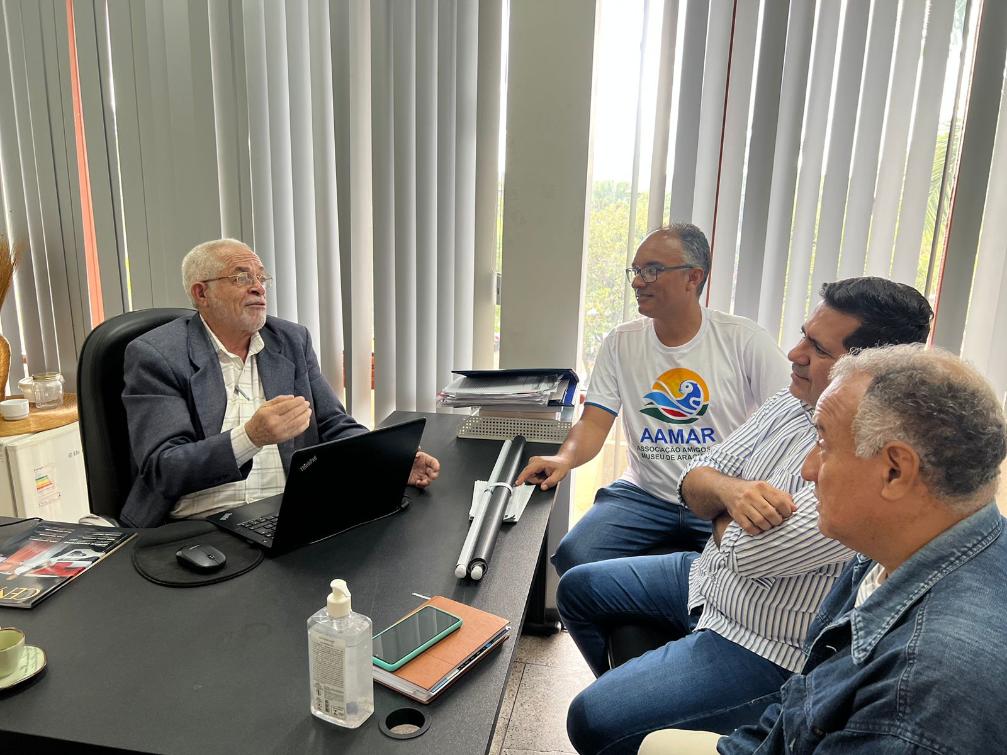 Durante reunião, Marcus Marcelo garantiu continuidade na luta para a criação e ações do museu 