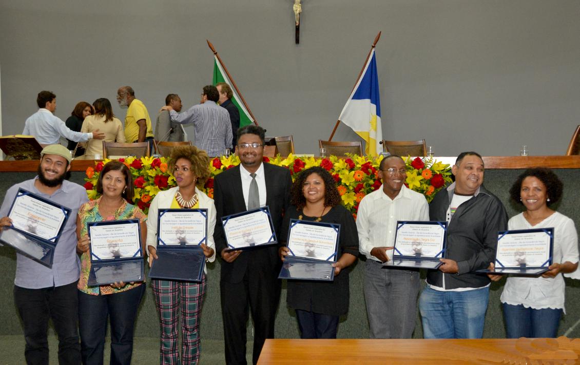 Integrantes da Consciência Negra reivindicam demarcação de terras