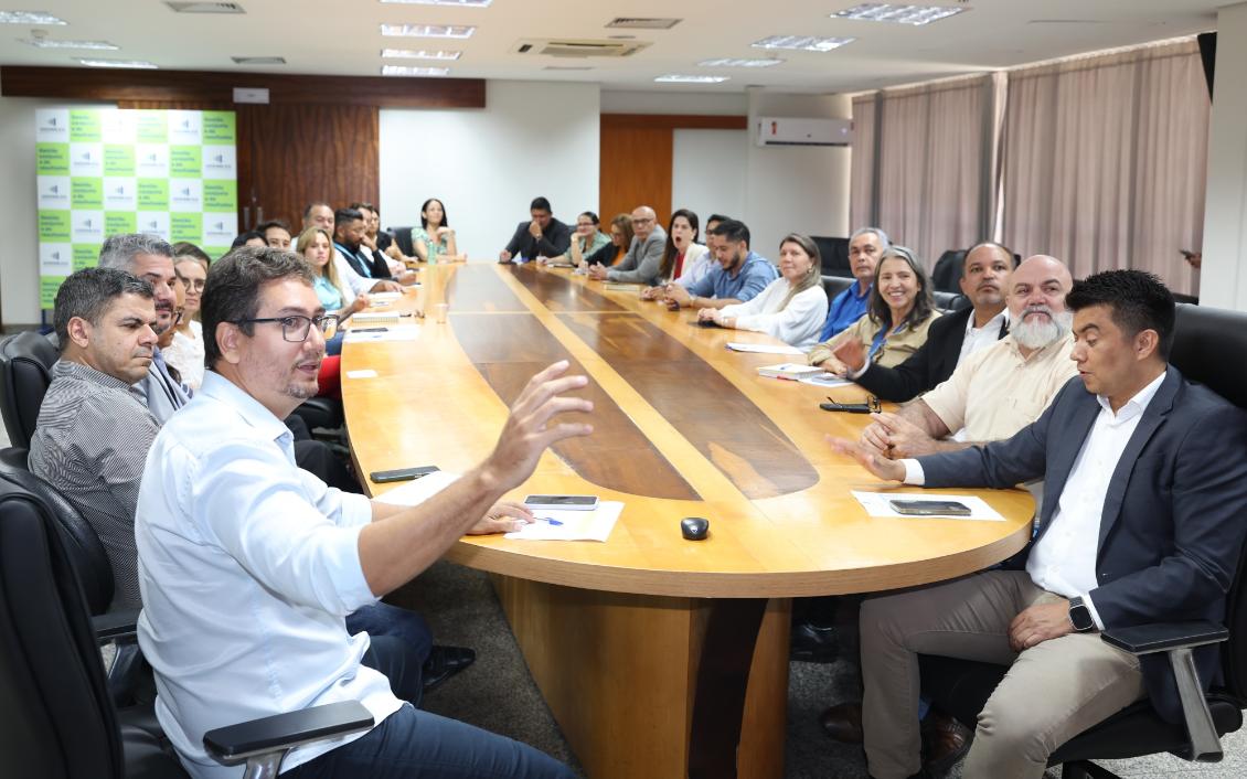 Sistema foi apresentado aos chefes de gabinete e ao diretor-geral, Irisfran de Sousa Pereira